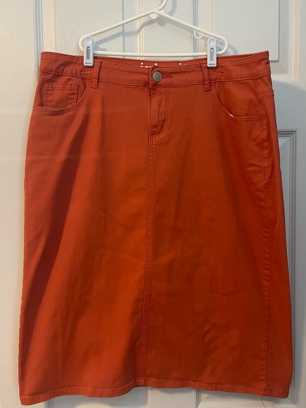Women's Burnt Orange Remi Skirt